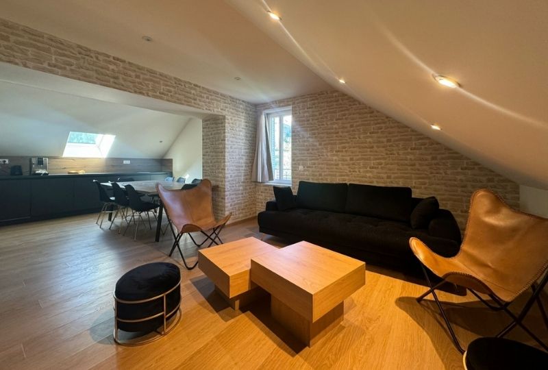 Appartement de l'Edelweiss à la Villa Belle Fleur séjour 1